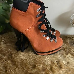New/Never Worn…..Combat Style Bootie